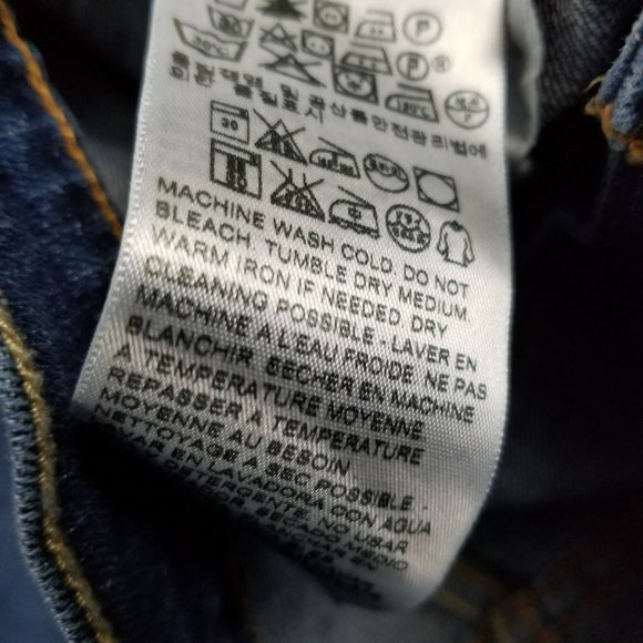 Levis Jeans Womens 4 515 Medium Wash Stretch Mid Rise Bootcut - Picture 15 of 16